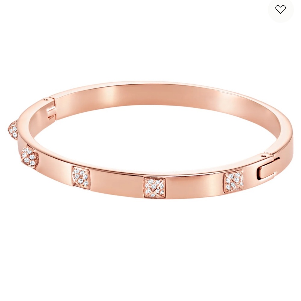 Swarovski Rose Gold Bangle